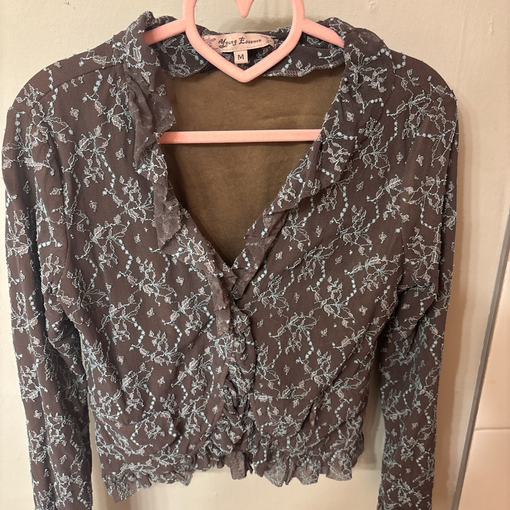 Vintage Young Essence Blouse Jacket